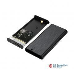 Caja Externa para Disco Duro SSD M.2 NVMe Aisens ASM2-008B/ USB 3.1 Gen2/ Sin Tornillos - Imagen 3