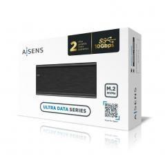 Caja Externa para Disco Duro SSD M.2 NVMe Aisens ASM2-008B/ USB 3.1 Gen2/ Sin Tornillos - Imagen 5