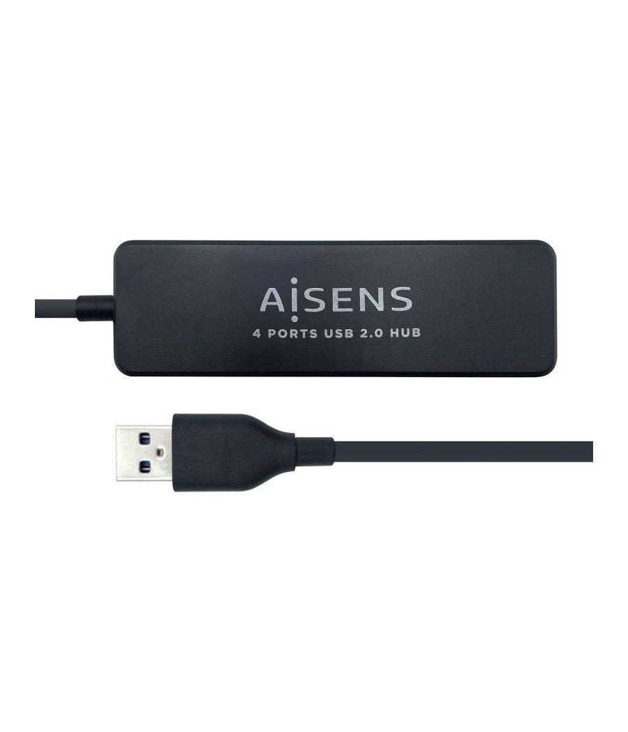 Hub USB 2.0 Aisens A104-0402/ 4 Puertos USB - Imagen 2