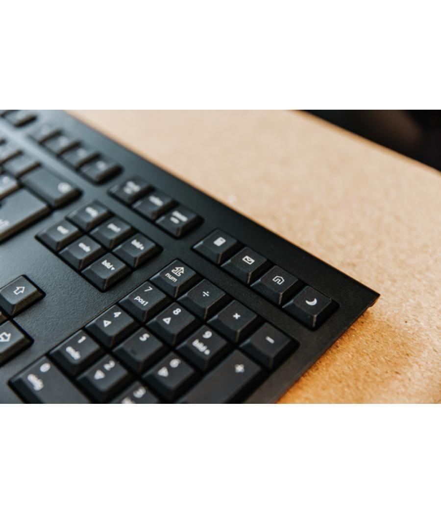 CHERRY KW 3000 teclado RF inalámbrico QWERTY Español Negro