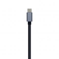 Hub USB 3.0 Tipo-C Aisens A109-0396/ 3 Puertos USB/ 1 RJ45/ Gris - Imagen 3
