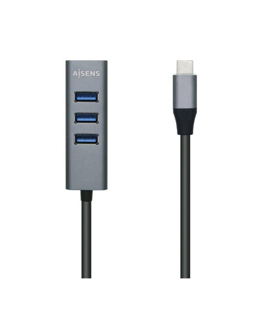 Hub USB 3.1 Tipo-C Aisens A109-0508/ 4 Puertos USB - Imagen 1