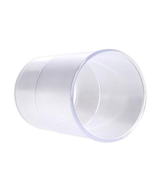 Cubilete portalápices q-connect plástico diametro 75 mm alto 100 mm transparente