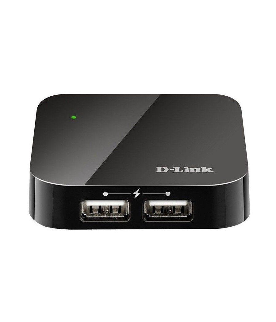 Hub USB 2.0 con Alimentación Externa D-Link DUB-H4/ 4 Puertos - Imagen 2