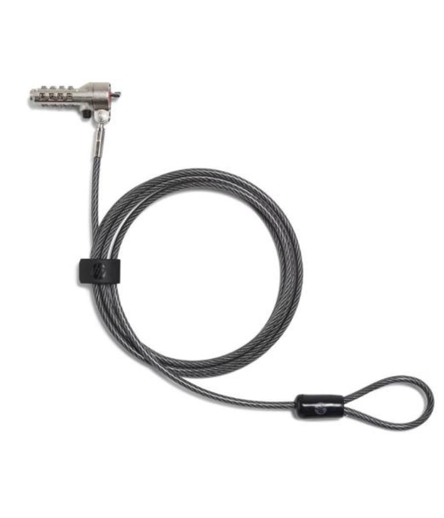 Hp cable de seguridad con combinacion para portátil nano negro