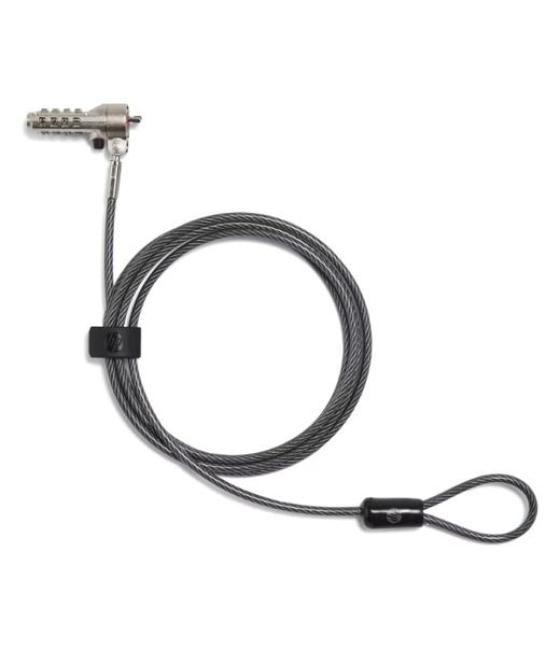 Hp cable de seguridad esencial con combinacion para portátil nano negro