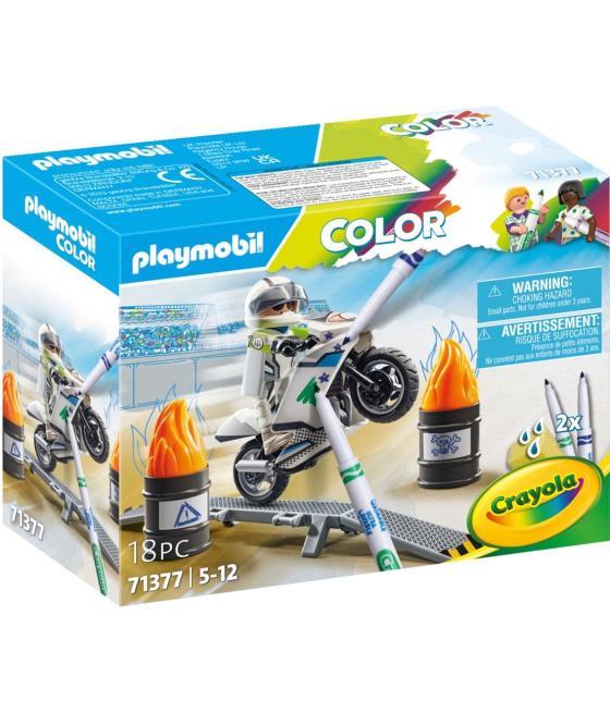 Playmobil color moto