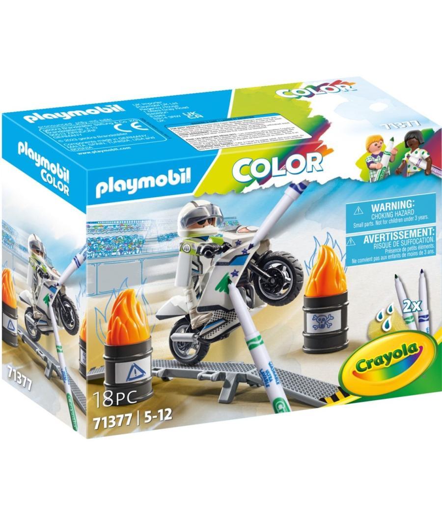 Playmobil color moto