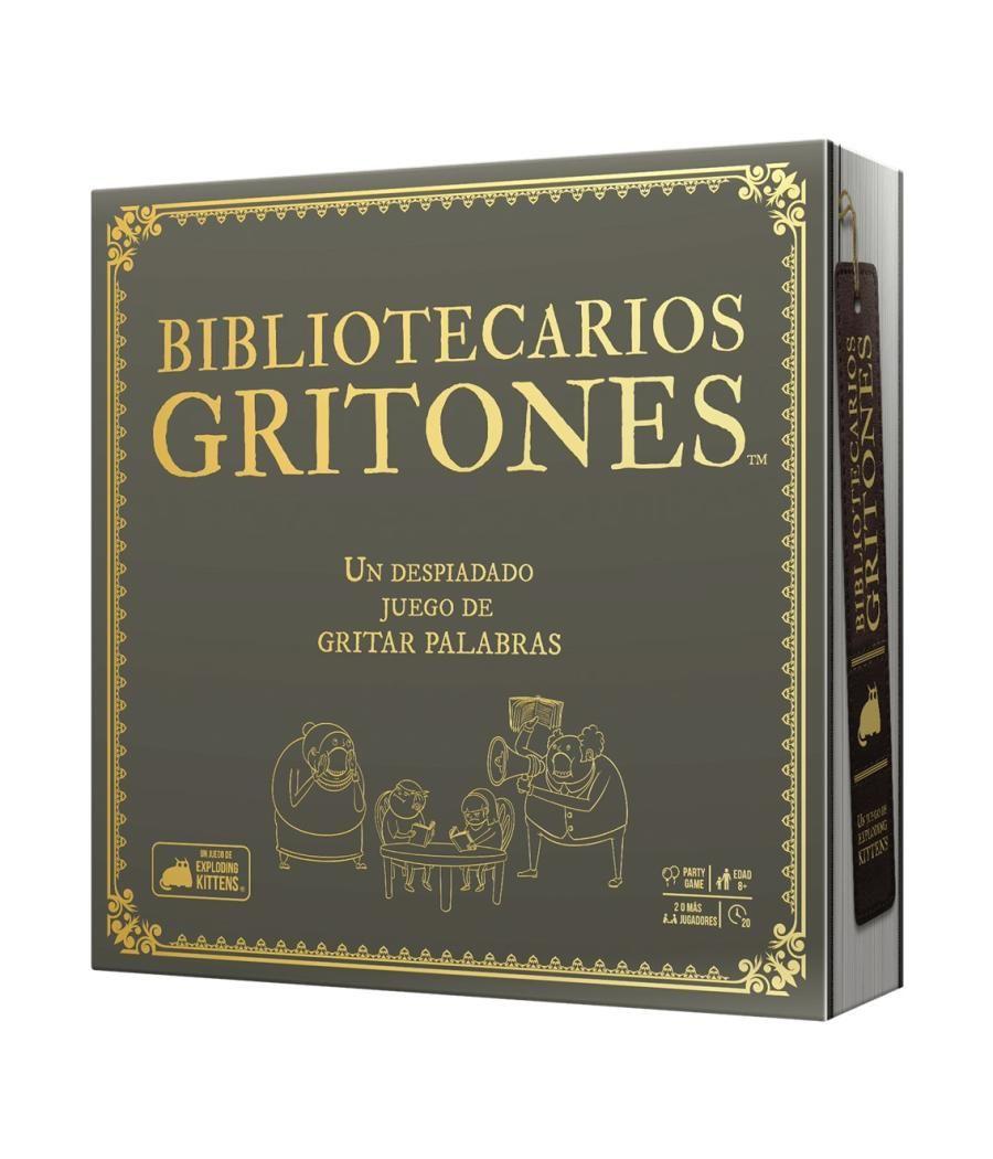 Juego de mesa bibliotecarios gritones edad recomendada 7 años