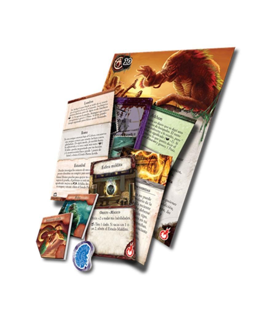 Juego de mesa eldritch horror saber olvidado expansion edad recomendada 14 años