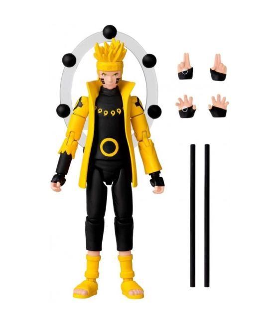 Figura bandai naruto shipudden anime heroes uzumaki naruto modo sabio de los seis caminos