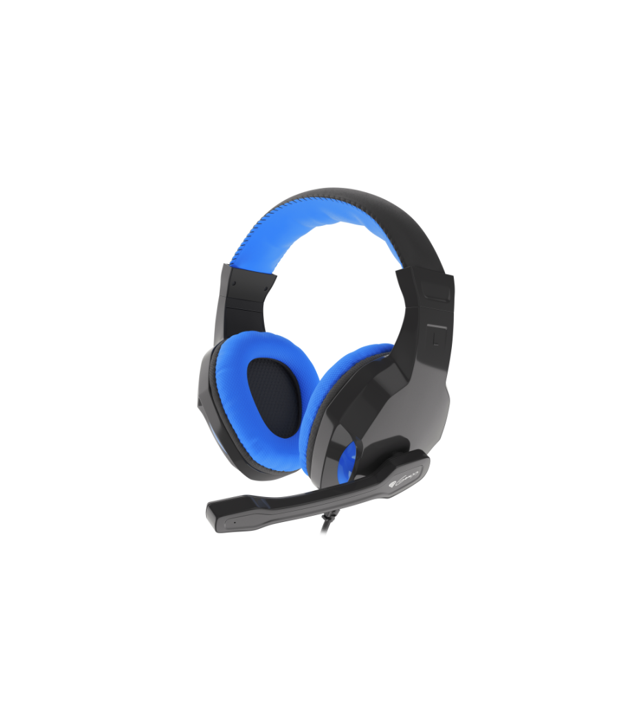 Auriculares gaming genesis argon 100 2.0 mini jack negro-azul