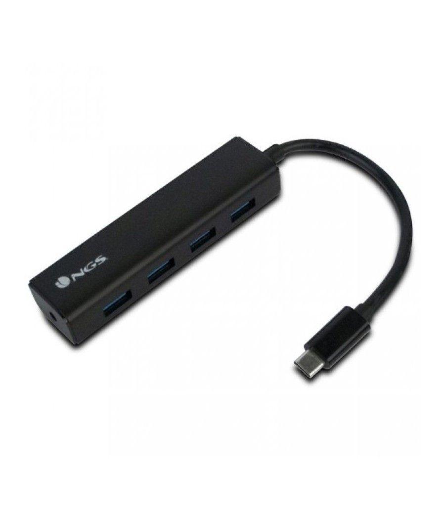Hub USB 3.0 Tipo-C NGS WonderHub4/ 4 Puertos USB - Imagen 1
