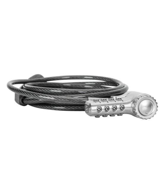 Targus ASP96GLX-S cable antirrobo Plata 2 m