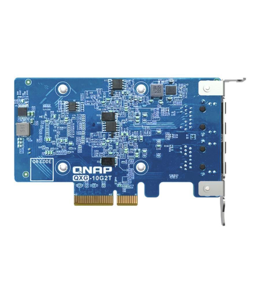 QNAP QXG-10G2T adaptador y tarjeta de red Interno Ethernet 10000 Mbit/s