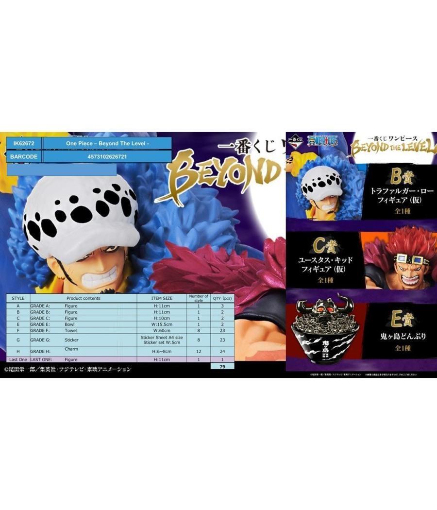 Ichiban kuji one piece beyond the level lote 79 articulos