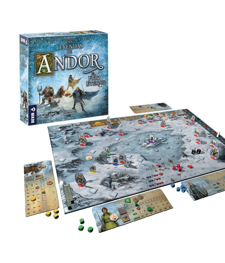 Juego de mesa devir las leyendas de andor - el frío eterno