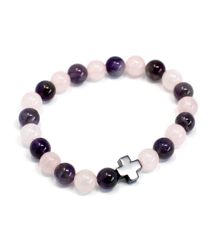 2 Pulsera con Piedras Preciosas-Amor