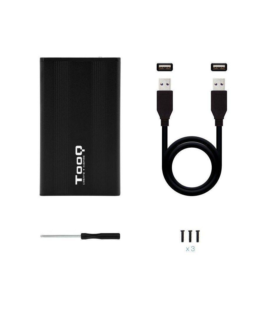 Caja Externa para Disco Duro de 2.5' TooQ TQE-2510B/ USB 2.0 - Imagen 4