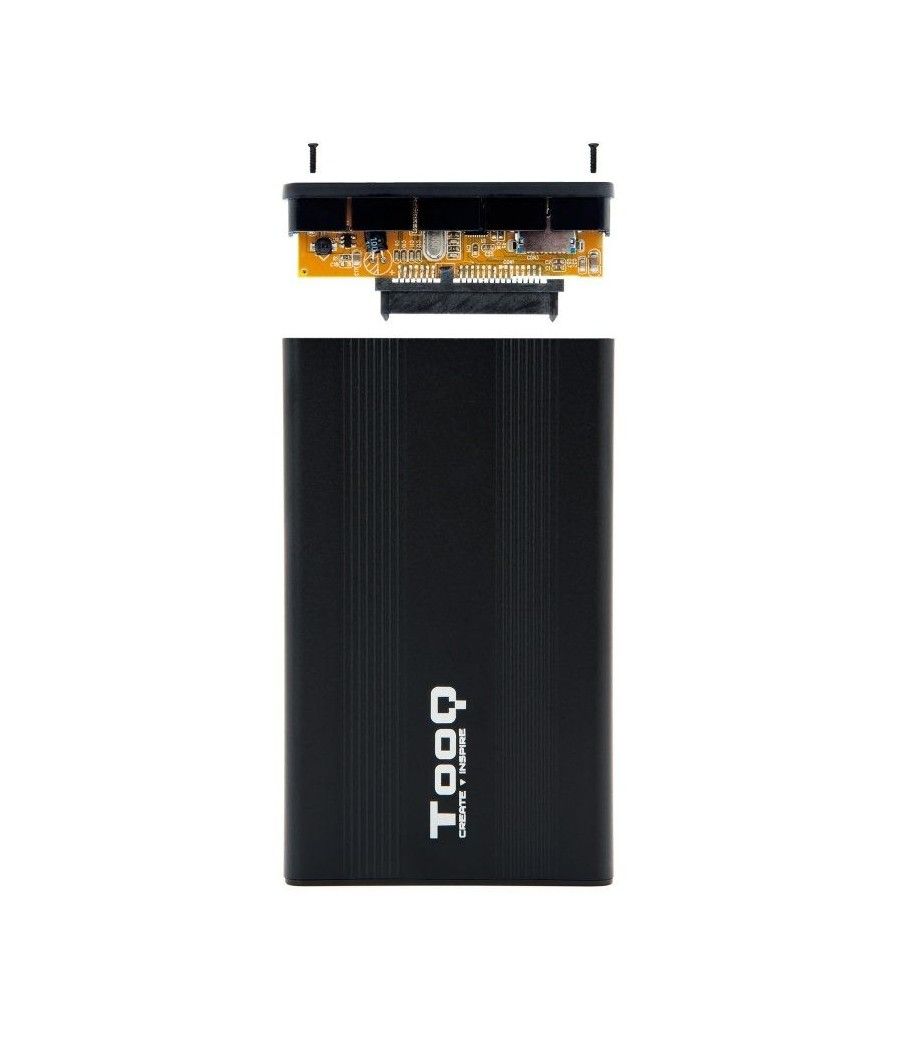 Caja Externa para Disco Duro de 2.5' TooQ TQE-2510B/ USB 2.0 - Imagen 5
