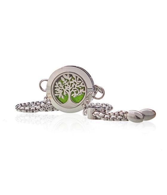 Pulsera de Cadena de Aromaterapia - Árbol de la Vida - 20mm