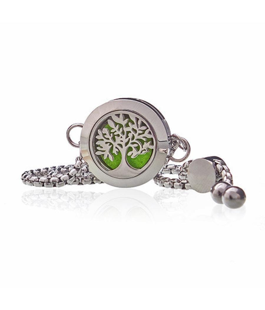 Pulsera de Cadena de Aromaterapia - Árbol de la Vida - 20mm