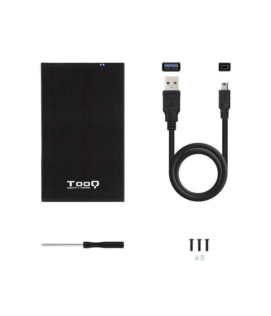 Caja Externa para Disco Duro de 2.5' TooQ TQE-2522B/ USB 3.1 - Imagen 5