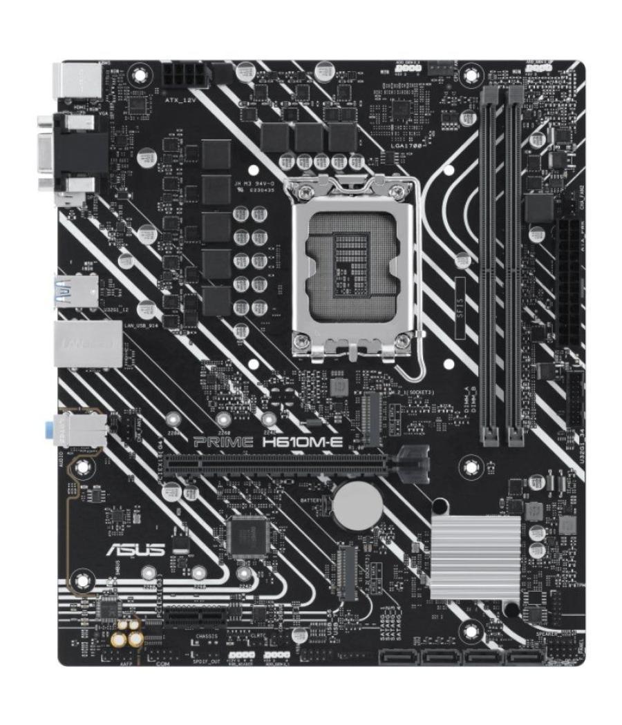 Placa base asus prime h610m-e-csm/ socket 1700/ micro atx