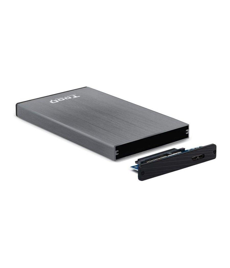 Caja Externa para Disco Duro de 2.5' TooQ TQE-2527G/ USB 3.1 - Imagen 2
