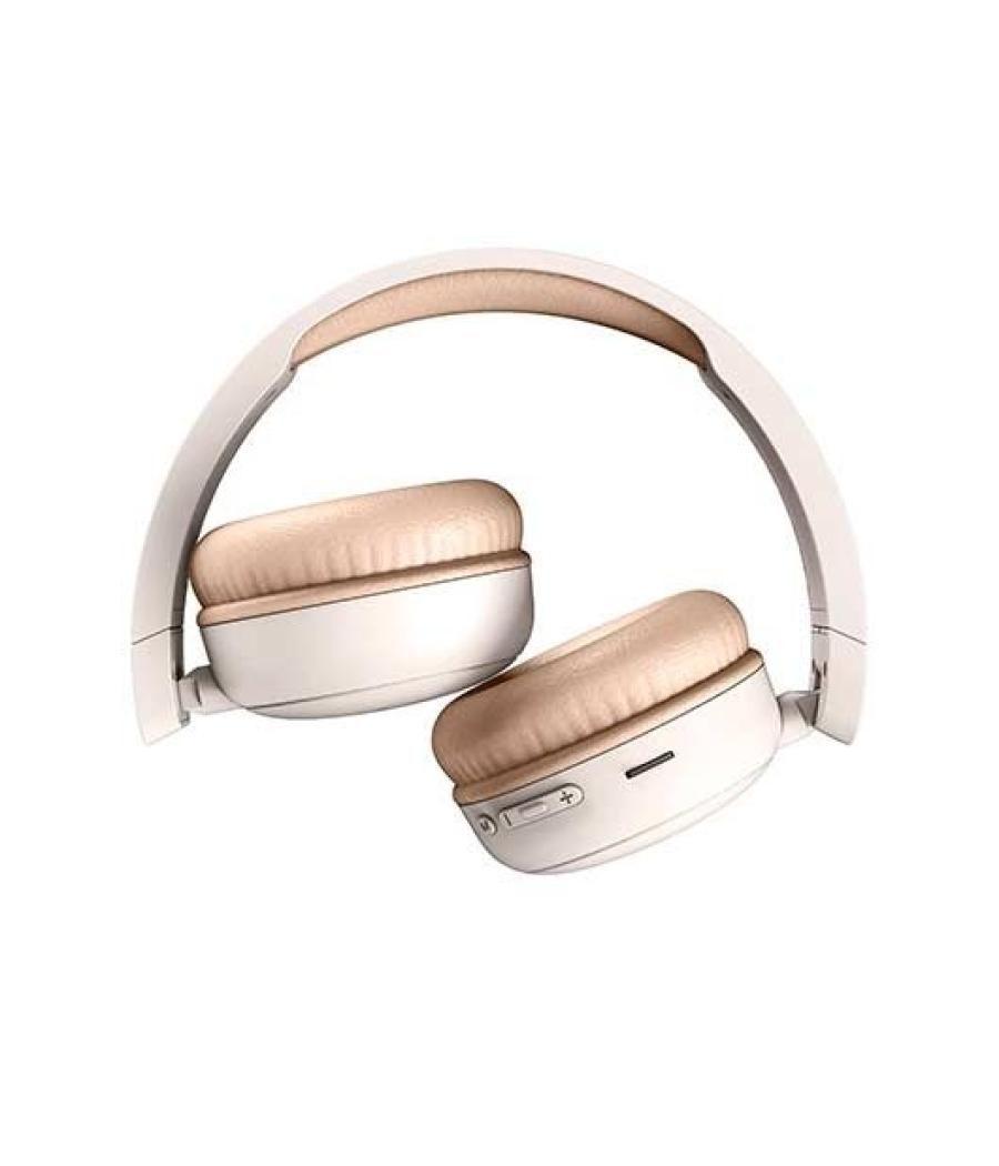 Auriculares energy sistem radiocolor fm cream