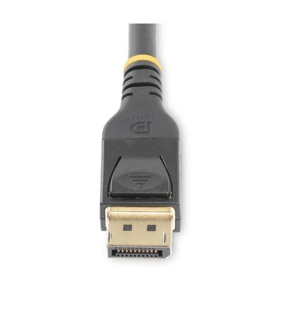 StarTech.com Cable de 15m DisplayPort 1.4 Certificado por VESA - Cable DisplayPort DP8K con HBR3 - HDR10 - MST - DSC 1.2 - HDCP 