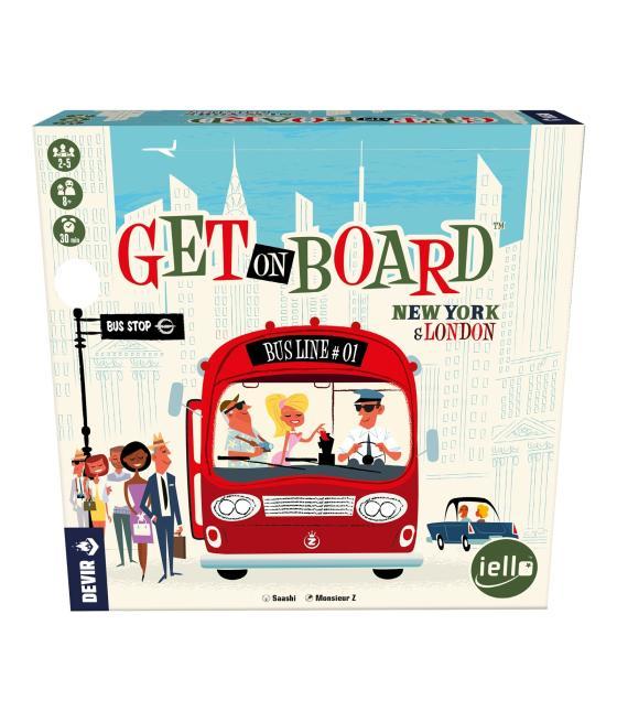 Juego de mesa devir get on board new york & london