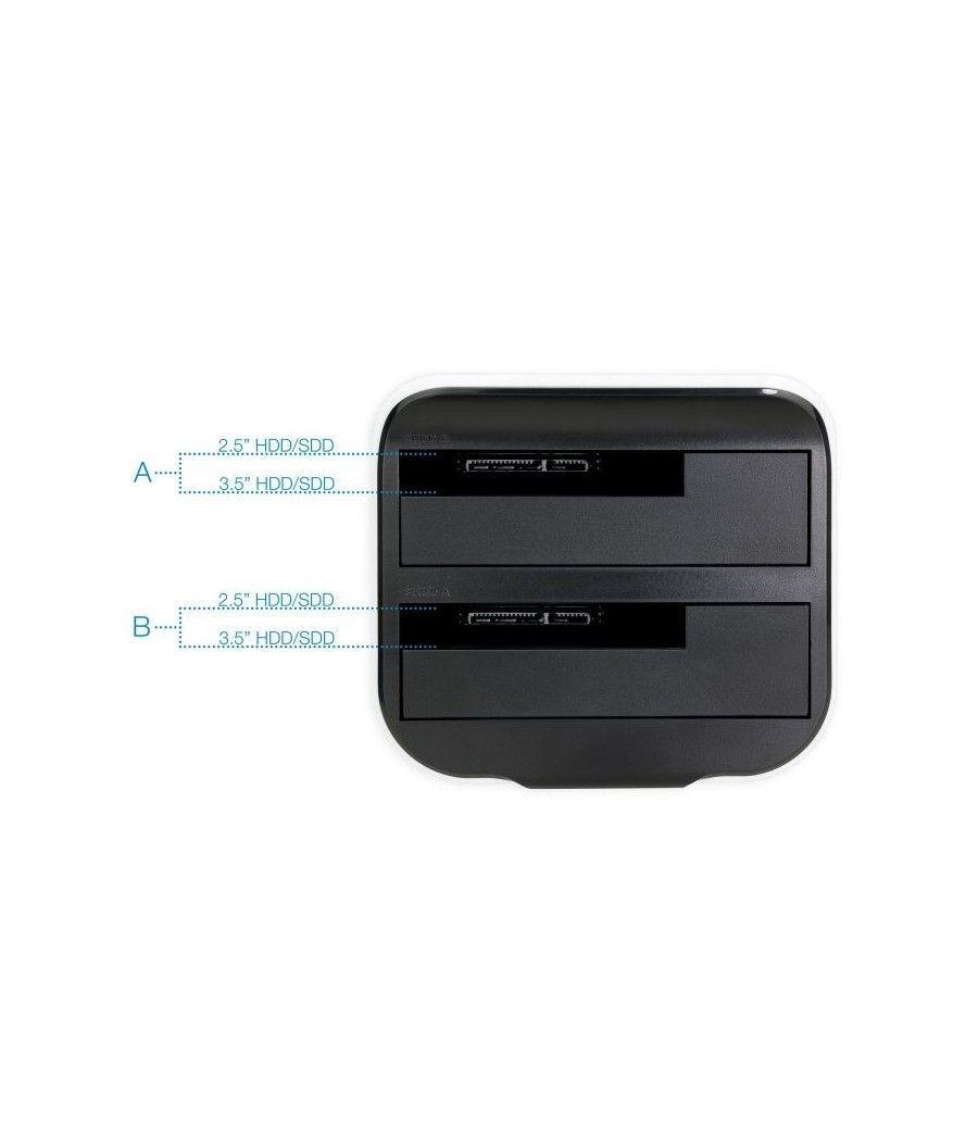 Docking Station para Discos Duros TooQ TQDS-802BW - Imagen 3