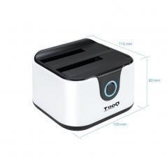 Docking Station para Discos Duros TooQ TQDS-802BW - Imagen 4