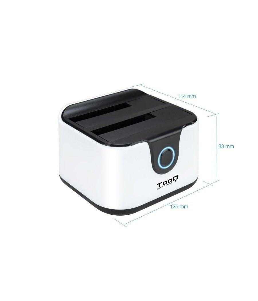 Docking Station para Discos Duros TooQ TQDS-802BW - Imagen 4