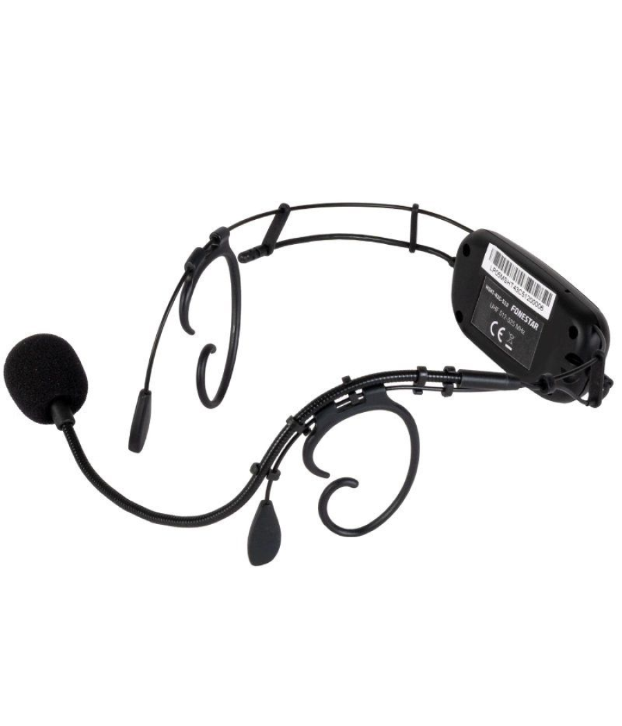 Micrófono inalámbrico de cabeza fonestar msht-43c-512/ uhf
