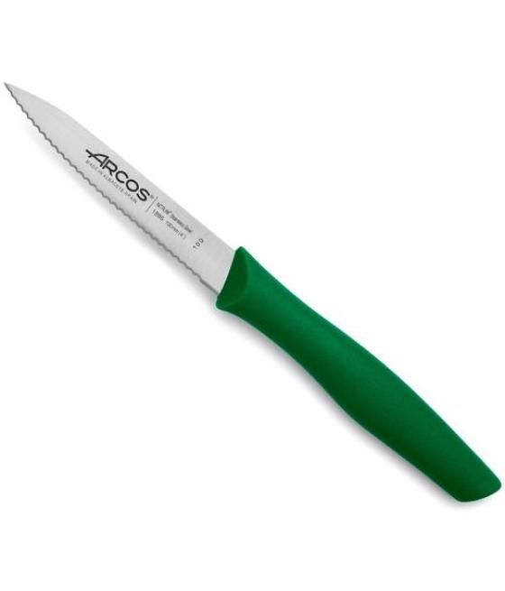 Arcos cuchillo mondador perlado serie nova 100mm verde