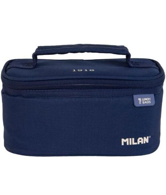 Milan bolsa isotérmica porta alimentos pequeña 1 recipiente 1,5l serie 1918 azul marino