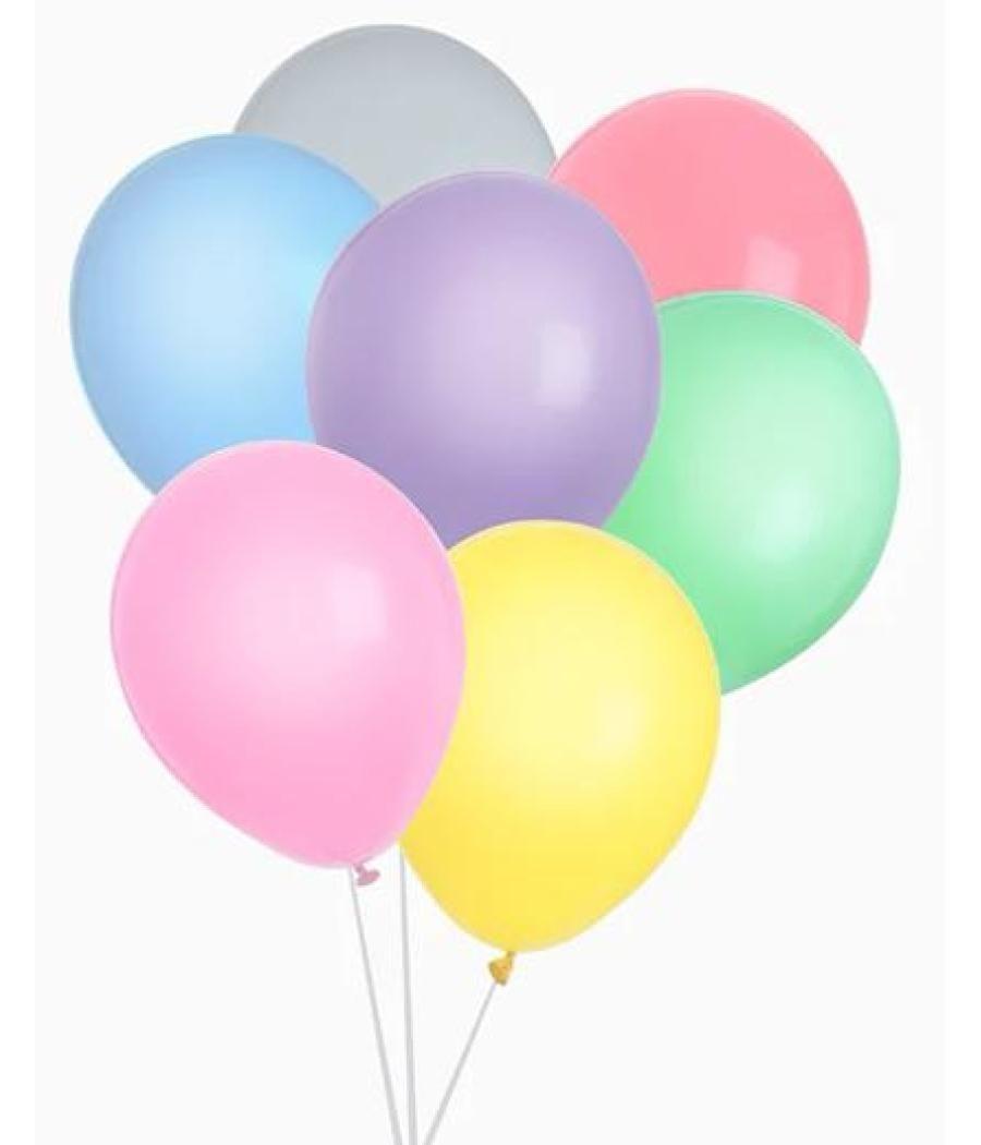 Oh yeah globos pastel ø23cm pack de 50 c/surtidos