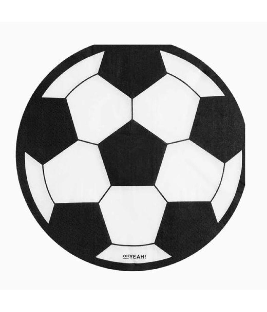 Oh yeah plato balón de fútbol ø23cm pack 6