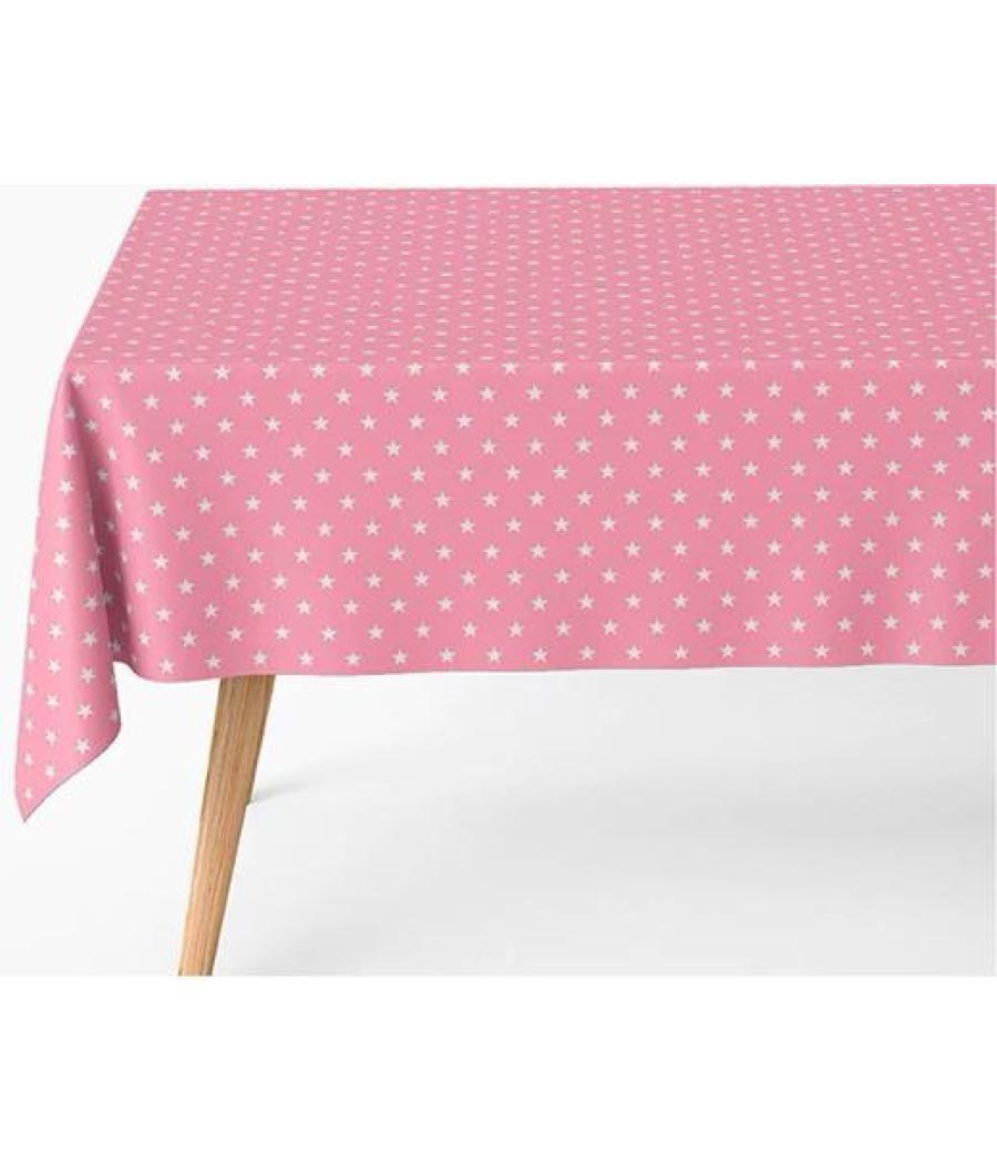 Oh yeah mantel básico rollo 1,2x5m estrellas rosa baby surtido