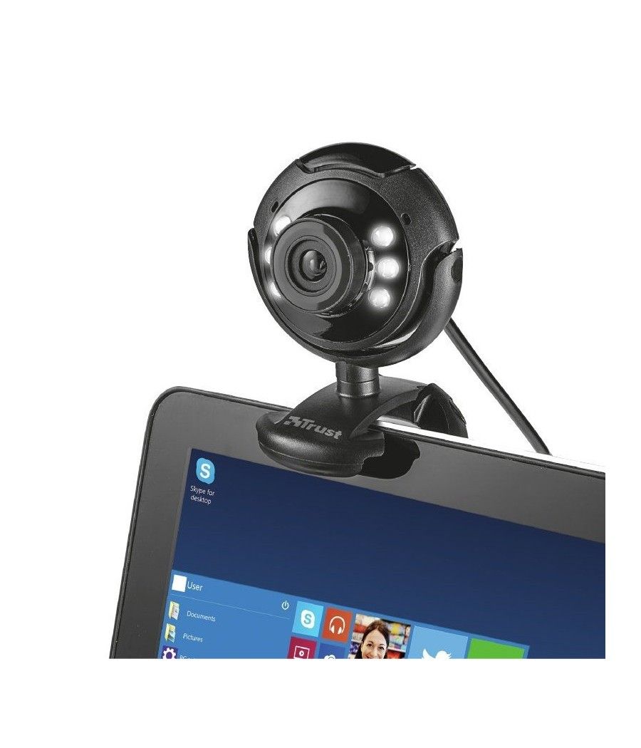 Webcam Trust Spotlight Pro/ 640 X480 - Imagen 1
