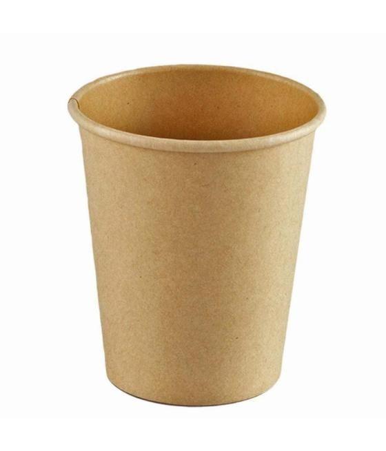 Vaso de papel kraft 7 oz 200 ml - 50ud-