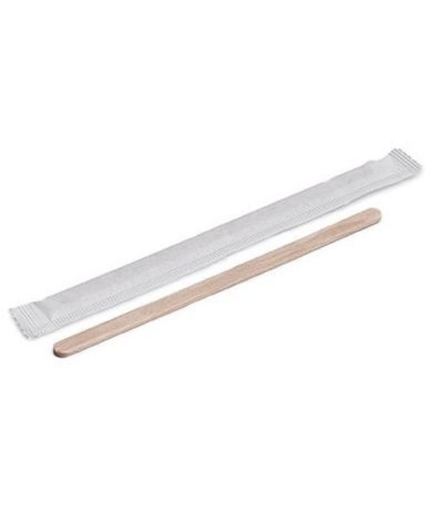 Paletina de madera 110x5x1 mm en funda de papel individual -caja 500u-