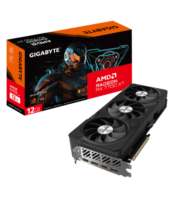 Gigabyte radeon rx 7700 xt gaming oc 12g amd 12 gb gddr6