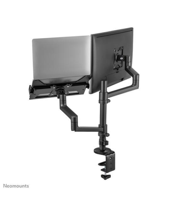 Neomounts soporte de escritorio para monitor y portátil