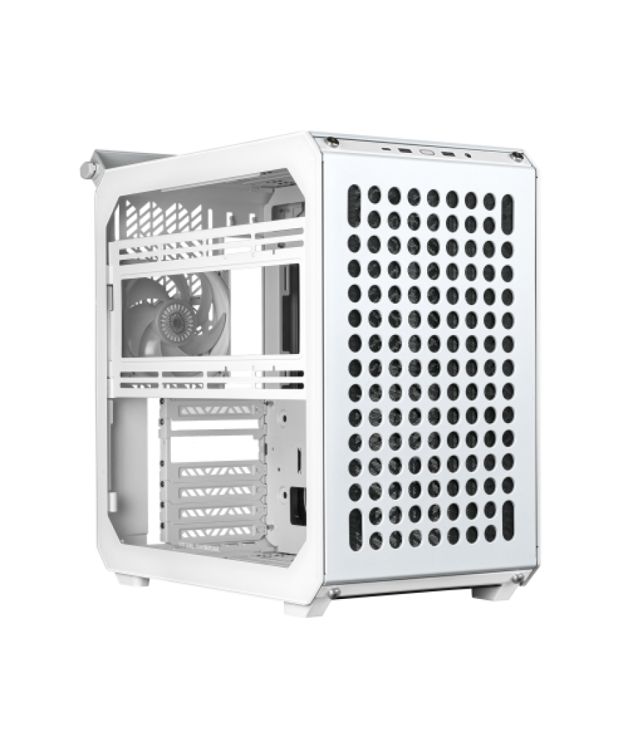 Cooler master qube 500 flatpack white edition midi tower blanco