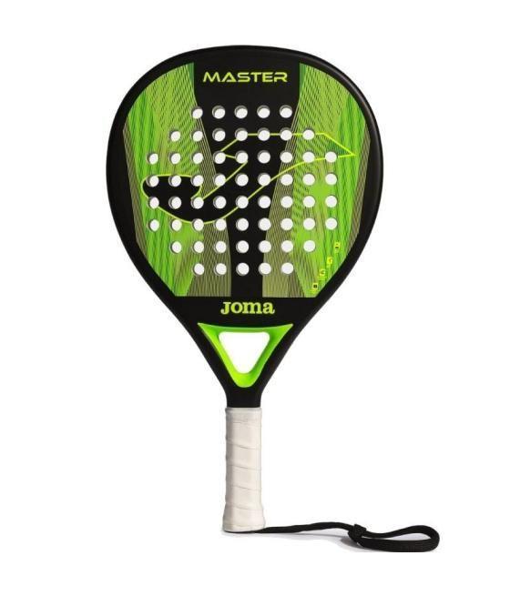 Pala de pádel joma master/ negro y verde flúor