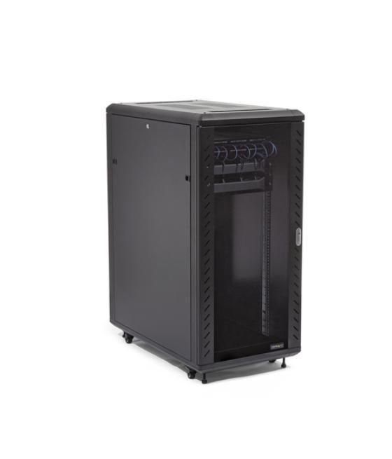 StarTech.com Rack Vertical 32U y 19 Pulgadas - de Profundidad Ajustable de 6 a 32" - de Empaque Plano - Armario Rack de 4 Column