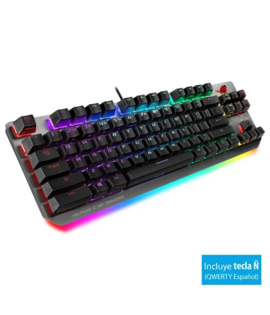 Teclado asus rog strix scope ii